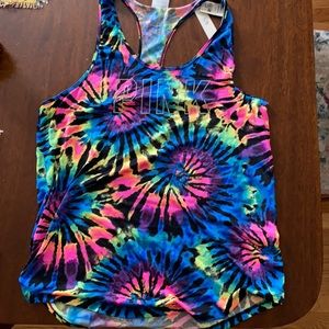 Pink Tie Dye tank